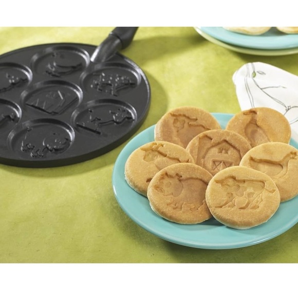 Nordicware cast farm barnyard animals Design Pancake Pan new in package - Picture 3 of 3